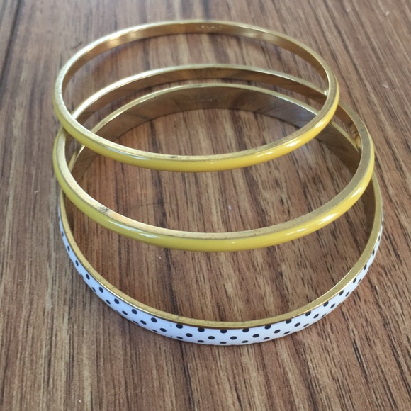 J. Crew Jewelry - J.Crew Metal & Acrylic Bangles